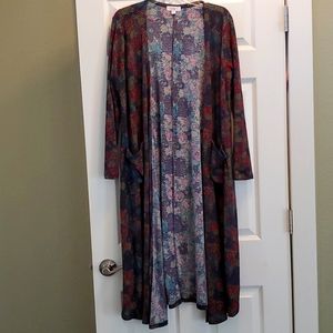 Lularoe multicolored cardigan